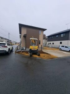 駐車場のリフォーム工事