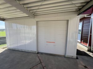 大田原市でのガレージ施工事例｜ヨド「ラヴィージュ3」オープンスペースタイプ