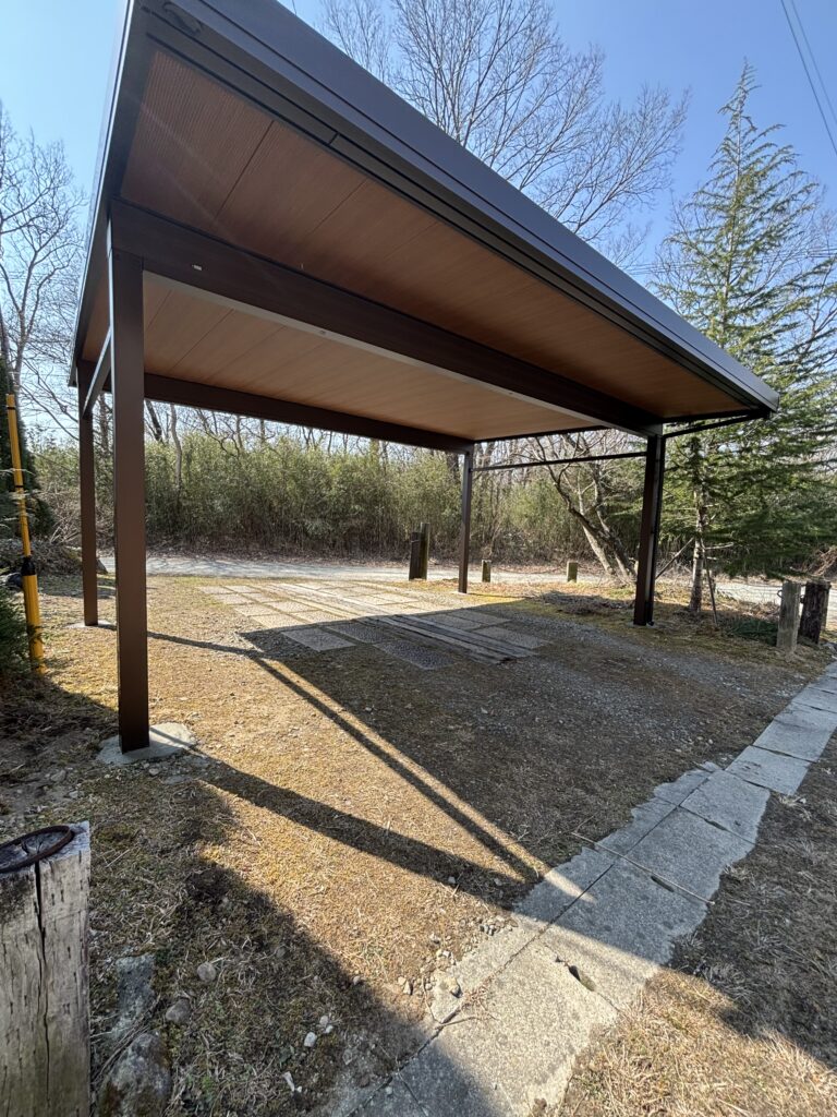 那須町｜カーポート新設工事｜YKK AP「ジーポートPro」グレード3で安心・高耐久の駐車スペースを実現